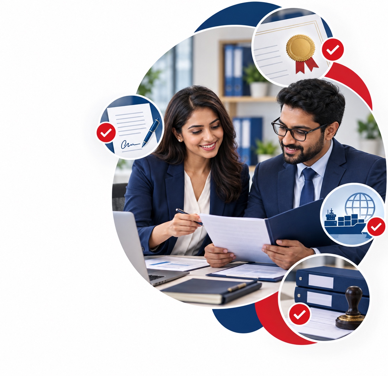 Indian consultants providing business registration, export certification, licensing and compliance support.