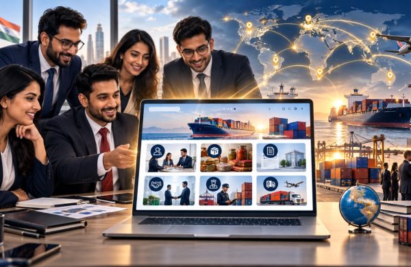 Start Export Business Website Launch and Global Services SEB website launch connecting Indian exporters with product sourcing, business registration, buyers and global logistics.